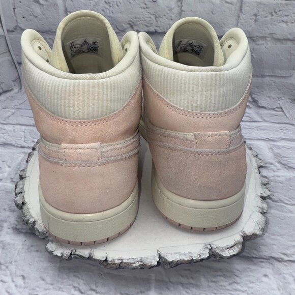 Nike Air Jordan 1 Mid SE Seersucker FQ1926-161 Sneakers Retro Womens Size 12 - Picture 3 of 10